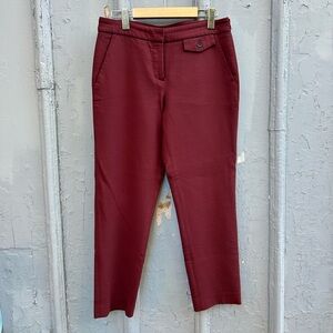 Judith & Charles Wine slim pants, size 4
